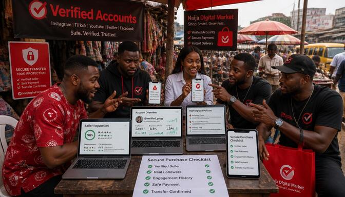 Nigerians comparing sellers and marketplaces