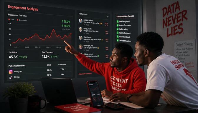 Nigerians checking engagement