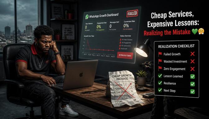 Nigerian startup founder frustrated with WhatsApp growth