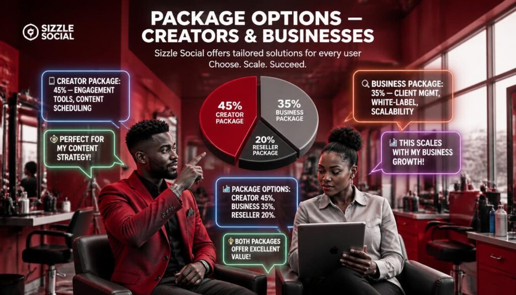 Metrohype packages Nigeria pie chart.