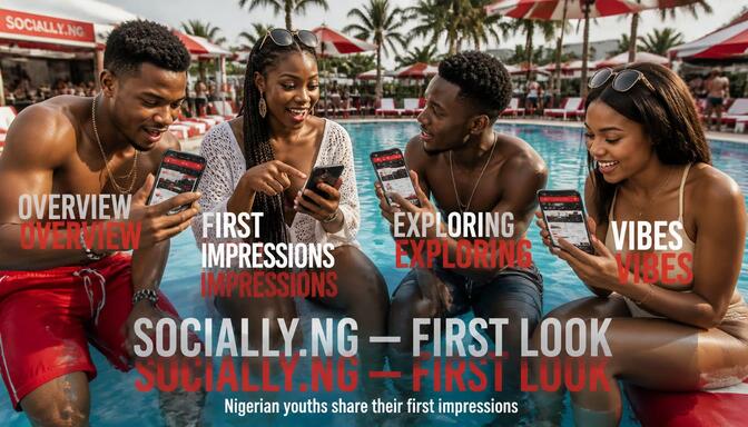 Socially.ng review showing first impressions and overview