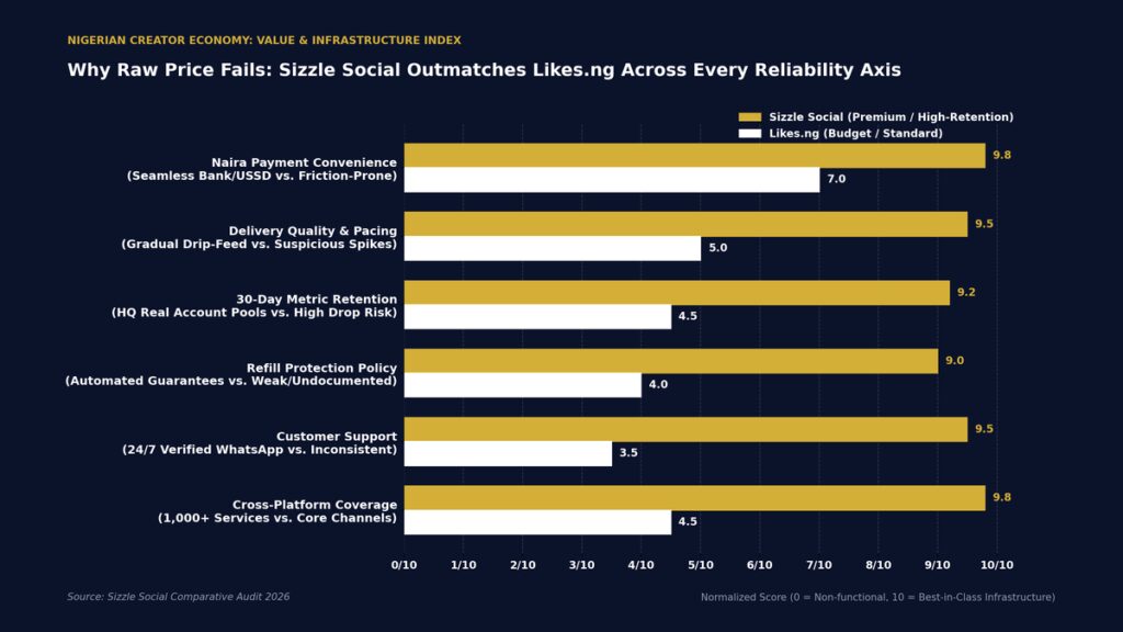 Nigerian creators comparing stronger value of Sizzle Social