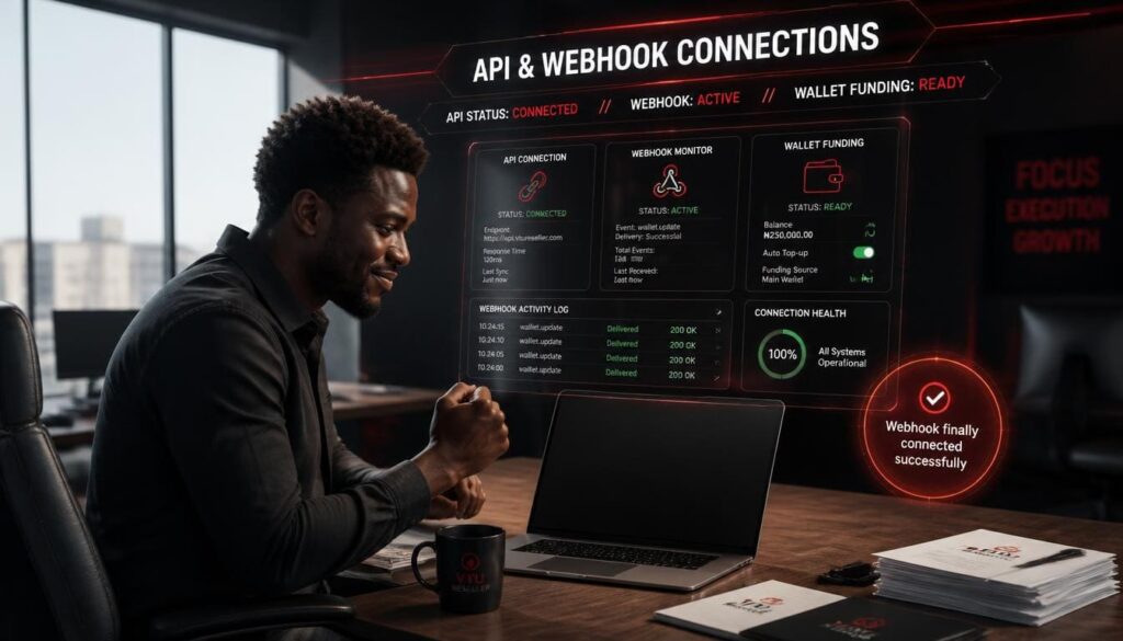 Nigerian reseller SMM panel with wallet funding and webhook order updates