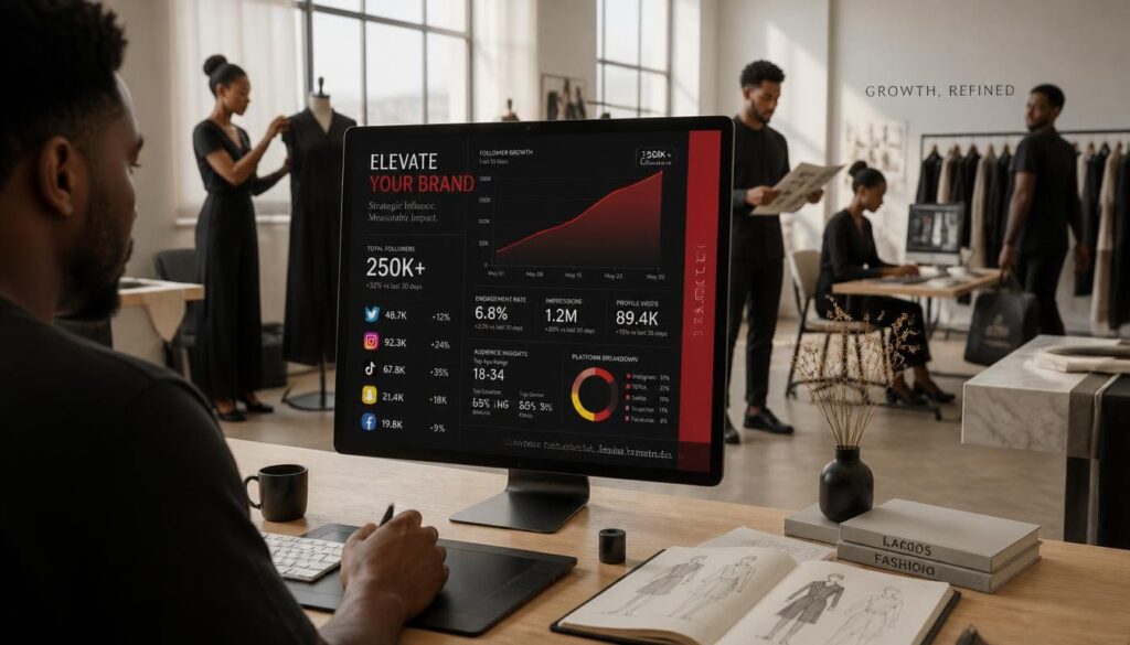 Simultaneous Delivery of Followers Likes and Views in One Order Infographic detailing the balanced mix of audience signals delivered simultaneously through one order.